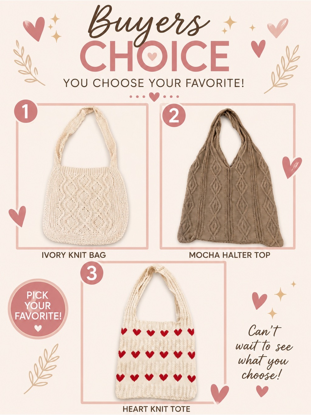 029 New Boho Knit Bag